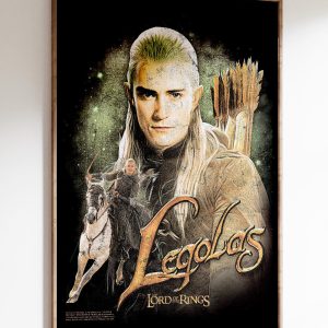 Vintage Legolas Art Print Vintage Legolas Art Print