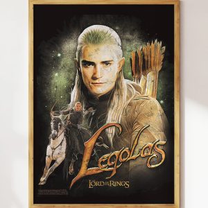 Vintage Legolas Art Print 2 Vintage Legolas Art Print 3