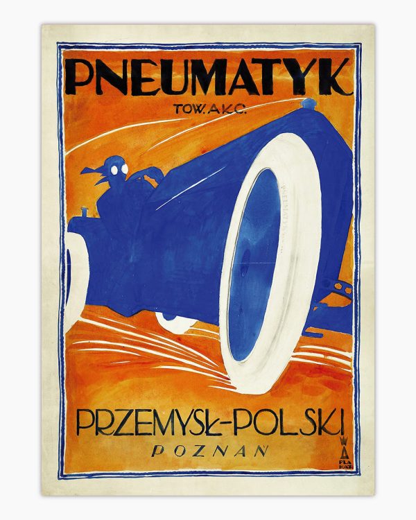 Vintage Poznan Art Print