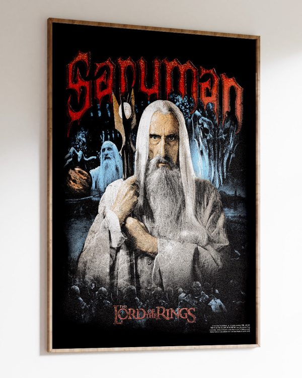 Vintage Saruman Art Print