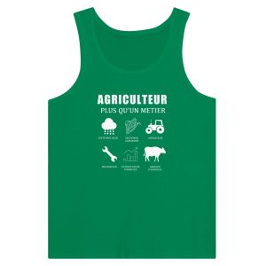 Debardeur Agriculteur Agriculteur plus qu&rsquo;un metier