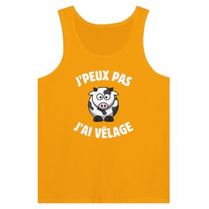 Debardeur Agriculteur J&rsquo;peux pas j&rsquo;ai velage