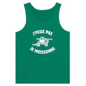 Debardeur Agriculteur J&rsquo;peux pas je moissonne