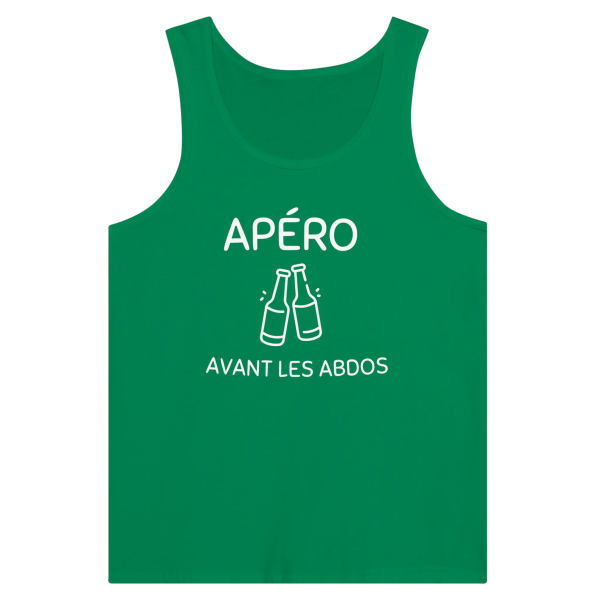 Debardeur Apero  Apero avant les abdos