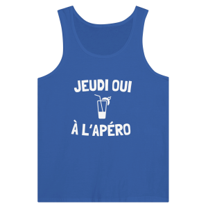 Debardeur Apero Jeudi oui a l'apero 1 Debardeur Apero Jeudi oui a lapero 2