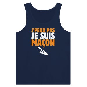 Debardeur BTP J&rsquo;peux je suis macon