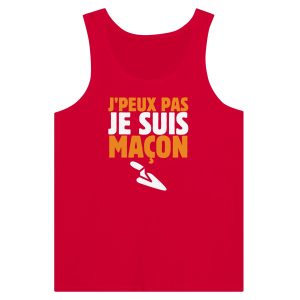 Debardeur BTP J&rsquo;peux je suis macon