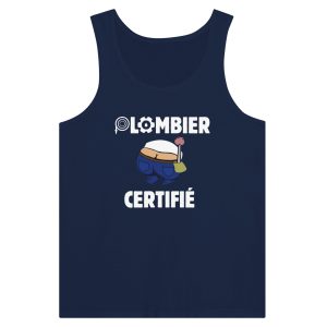 Debardeur BTP Sourire du plombier 1