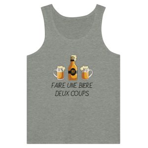 Debardeur Biere Faire une biere deux coups