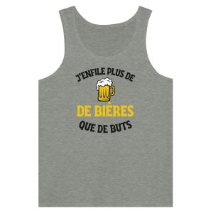 Debardeur Biere Jenfile plus de biere que de buts 1