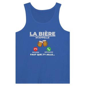 Debardeur Biere La biere m&rsquo;appelle