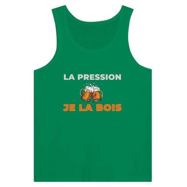 Debardeur Biere La pression je la bois