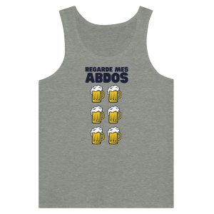 Debardeur Biere Regarder mes abdos