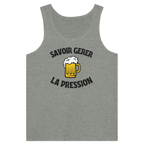 Debardeur Biere Savoir gerer la pression