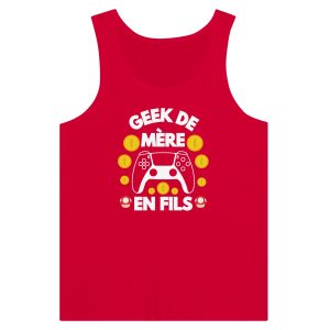 Debardeur Geek Geek de mere en fils Debardeur Geek Geek de mere en fils