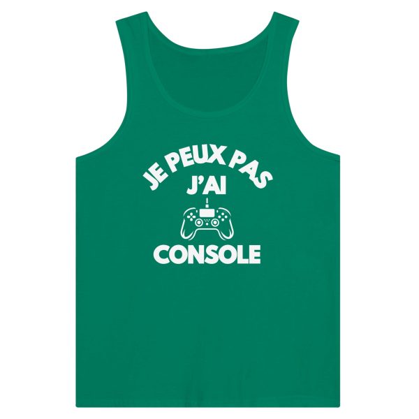 Debardeur Geek Je peux pas j’ai console