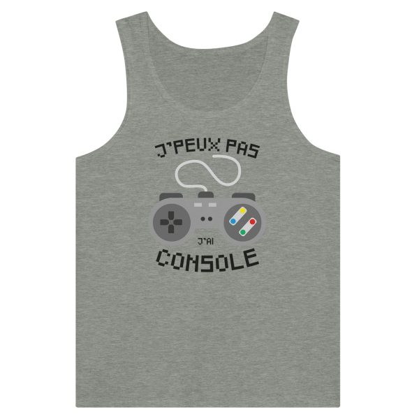 Debardeur Geek J’peux pas j’ai console