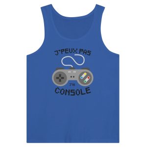 Debardeur Geek J’peux pas j’ai console