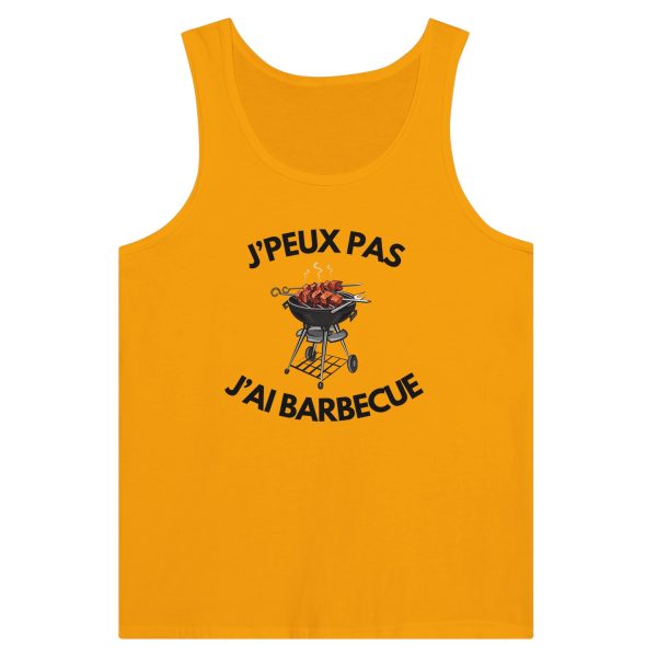 Debardeur Je peux pas j’ai barbecue