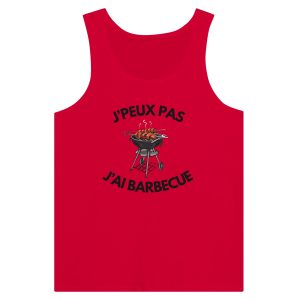 Debardeur Je peux pas j&rsquo;ai barbecue
