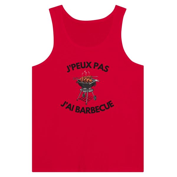 Debardeur Je peux pas j’ai barbecue