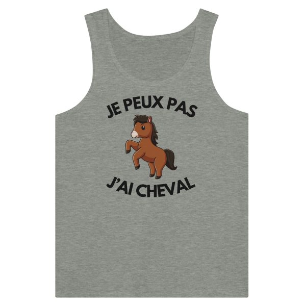 Debardeur Je peux pas j’ai cheval