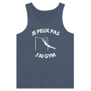 Debardeur Je peux pas j’ai gym Debardeur Je peux pas j’ai gym
