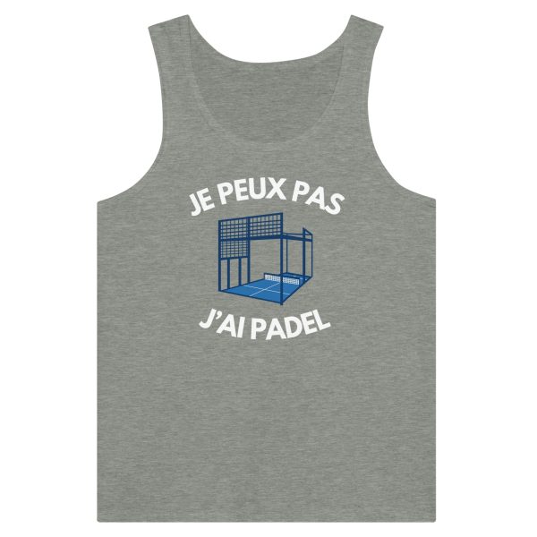 Debardeur Je peux pas j’ai padel