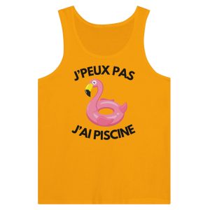 Debardeur Je peux pas j’ai piscine Debardeur Je peux pas j’ai piscine