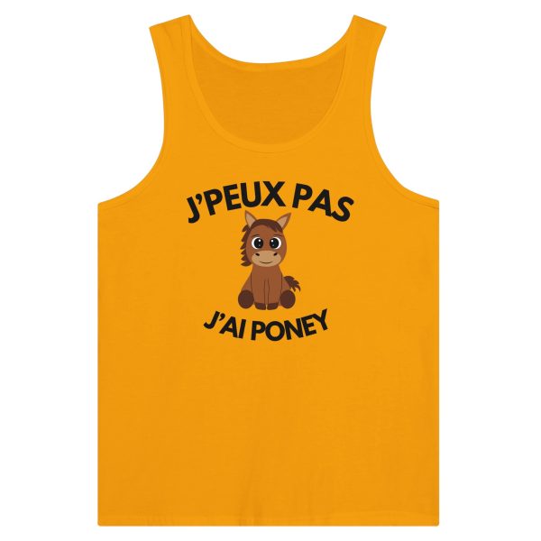 Debardeur Je peux pas j’ai poney