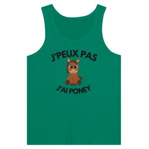 Debardeur Je peux pas j&rsquo;ai poney