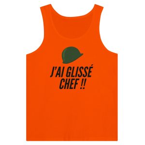 Debardeur Militaire J’ai glisse chef