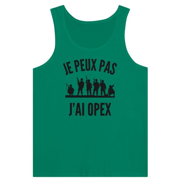 Debardeur Militaire Je peux pas j’ai opex