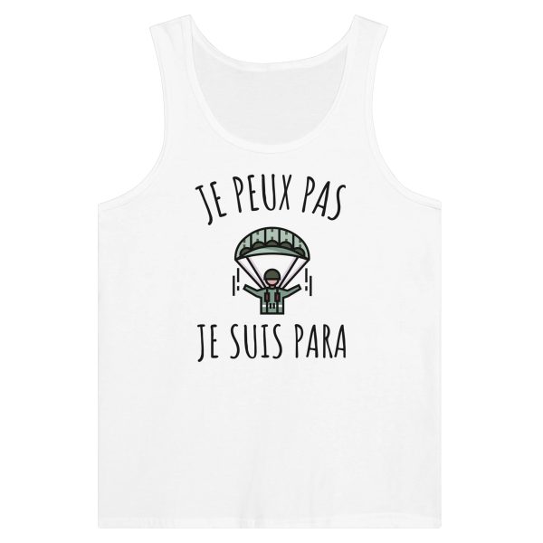 Debardeur Militaire Je peux pas je suis para