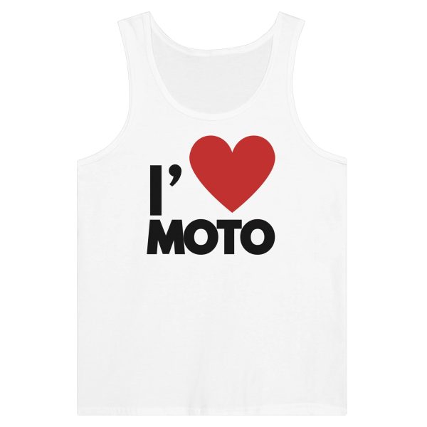 Debardeur Motard I love moto