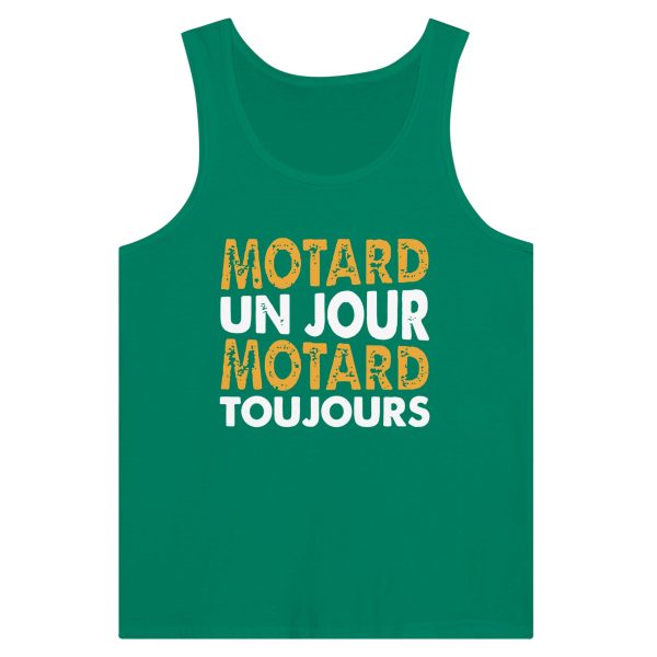 Debardeur Motard Motard un jour motard toujours