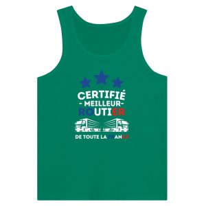 Debardeur Routier Certifie meilleur routier de toute la France Debardeur Routier Certifie meilleur routier de toute la France