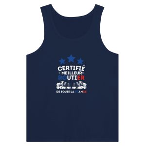 Debardeur Routier Certifie meilleur routier de toute la France Debardeur Routier Certifie meilleur routier de toute la France