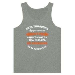 Debardeur Routier Soit toujours sympa avec un routier on connait des endroits ou personne ne te retrouvera Debardeur Routier Soit toujours sympa avec un routier on connait des endroits ou personne ne te retrouvera