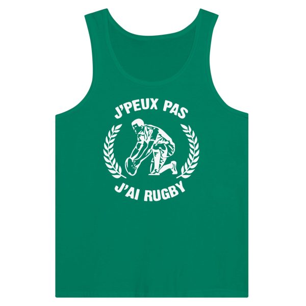 Debardeur Rugby J’peux pas j’ai rugby