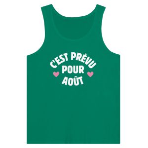 Debardeur annonce grossesse C'est prevu pour Aout 1 Debardeur annonce grossesse Cest prevu pour Aout 2