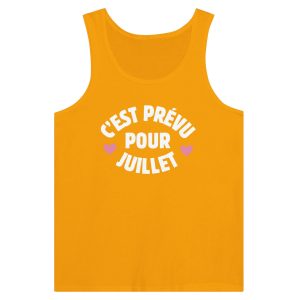 Debardeur annonce grossesse C&rsquo;est prevu pour Juillet