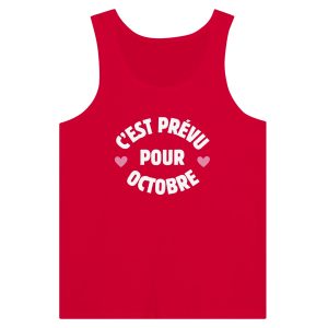 Debardeur annonce grossesse C&rsquo;est prevu pour Octobre