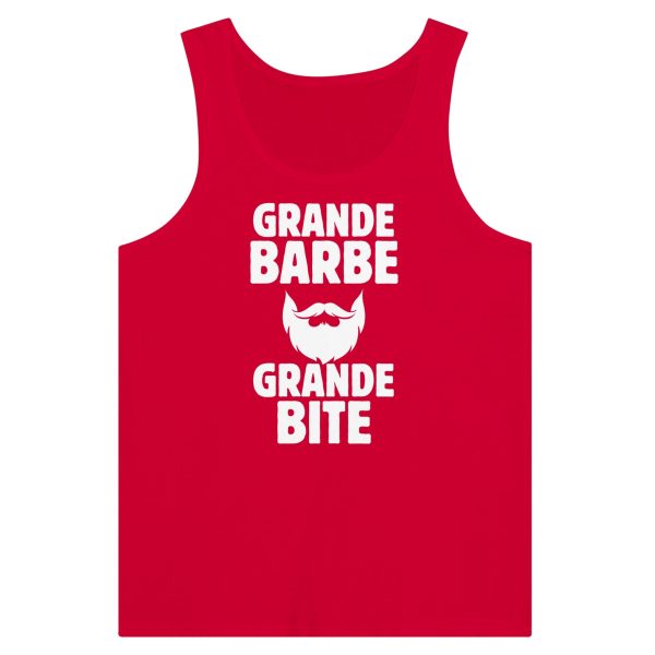 Debardeur beauf Grande barbe grande bite