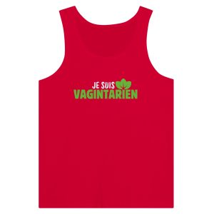 Debardeur beauf Je suis vagintarien