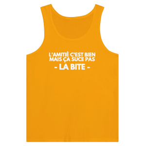 Debardeur beauf Lamitie cest bien mais ca suce pas la bite 1