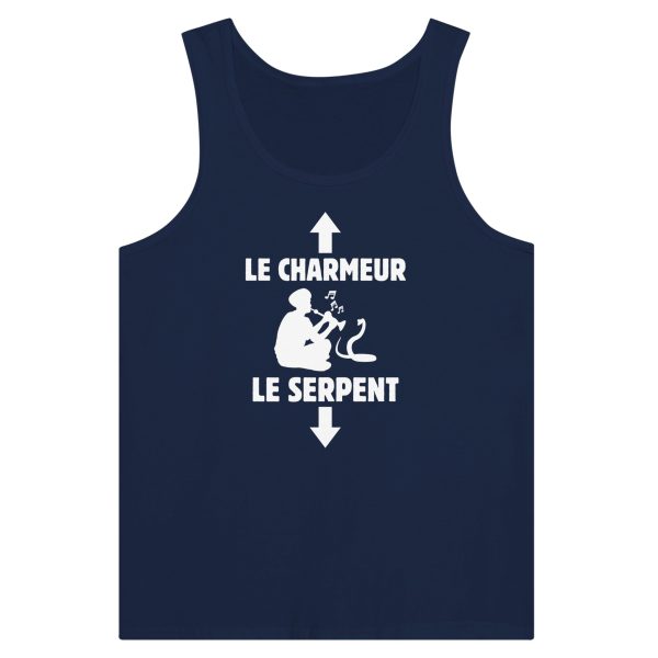 Debardeur beauf Le charmeur, Le serpent