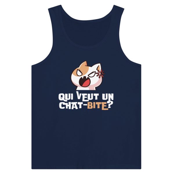 Debardeur beauf Qui veut un chat-bite