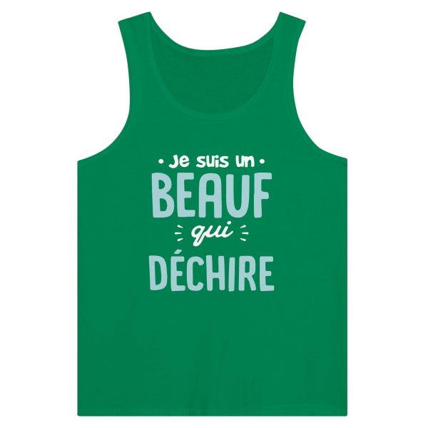 Debardeur beauf je suis un beauf qui dechire