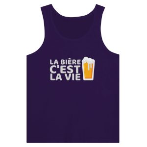 Debardeur biere La biere c&rsquo;est la vie